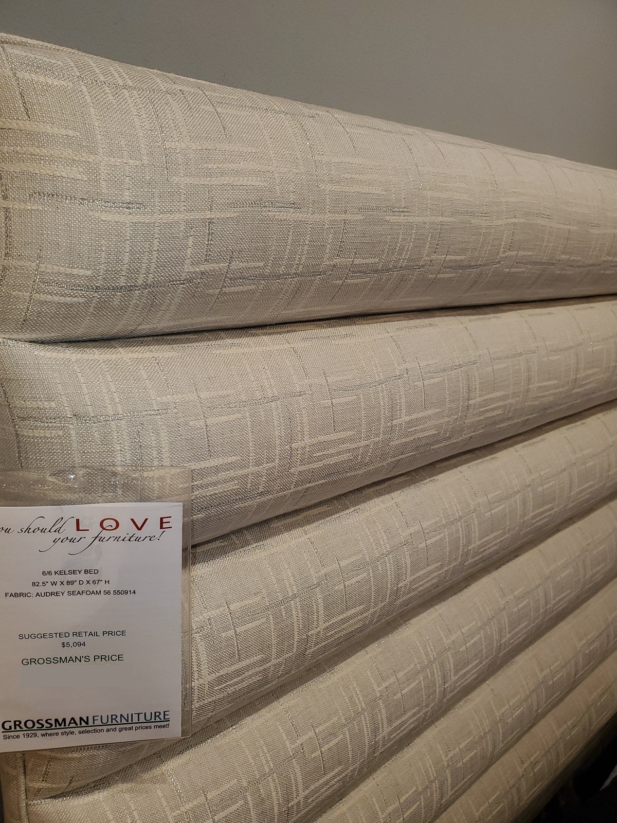 Vanguard Furniture, Tannery & Loom, Kelsey King platform bed